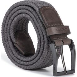 Pasek Męski STRELLSON - 3070 10 Grey. Szare paski męskie Strellson, w paski, z materiału. W wyprzedaży za 209,00 zł.