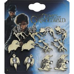 Fantastic Beasts Grindelwalds Verbrechen - Character Kolczyki - Earpin złoty. Żółte kolczyki damskie marki Fantastic Beasts, złote. Za 74,90 zł.