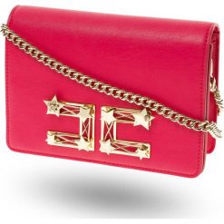 TOREBKA Elisabetta Franchi. Czerwone torebki worki damskie Elisabetta Franchi, z aplikacjami, ze skóry ekologicznej, na ramię, duże, z aplikacjami. Za 1159,00 zł.