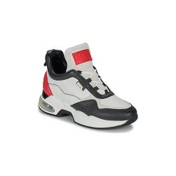 Buty Karl Lagerfeld VENTURA LAZARE MID II LTHR. Białe trampki i tenisówki damskie KARL LAGERFELD, bez wzorów, bez zapięcia. Za 1009,00 zł.