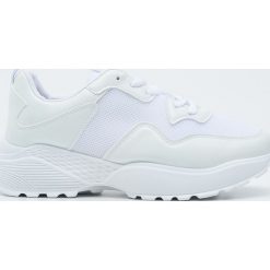 Sneakersy - Biały. Białe sneakersy damskie Sinsay. Za 59,99 zł.