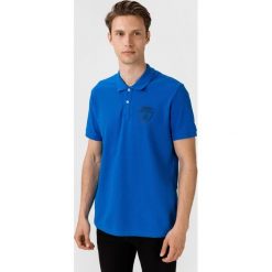 Lamborghini Polo Koszulka Niebieski. Niebieskie podkoszulki męskie Lamborghini, m, z nadrukiem, z bawełny, polo, bez rękawów. Za 331,95 zł.