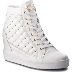 Sneakersy damskie: Sneakersy GUESS - FLFRR3 LEA12 WHITE