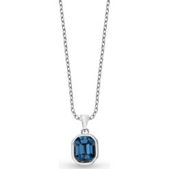PROMOCJA Srebrny Wisiorek - srebro 925, Swarovski. Szare łańcuszki męskie W.KRUK, metalowe. W wyprzedaży za 59,00 zł.