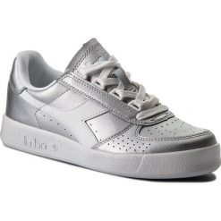 Sneakersy DIADORA - B.Elite L Metallic Wn 501.173209 01 90001 Silver Metalized. Szare półbuty damskie Diadora, ze skóry ekologicznej. W wyprzedaży za 199,00 zł.