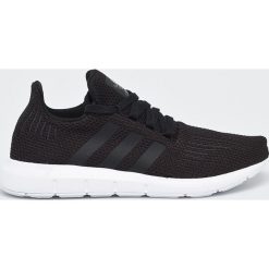 Adidas Originals - Buty Swift Run. Czarne buty sportowe damskie adidas Originals, bez wzorów, z materiału, sportowe. W wyprzedaży za 319,90 zł.