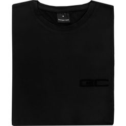 T-shirt ANGELO 15-01R. Czarne t-shirty męskie m, z nadrukiem, z elastanu. Za 79,00 zł.