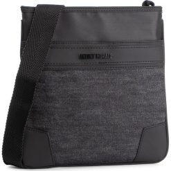 Saszetka ANTONY MORATO - MMAB00164/FA700106 Black 9000. Czarne torby męskie skórzane marki Antony Morato, bez wzorów, ze skóry ekologicznej, młodzieżowe. Za 259,00 zł.