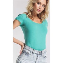 Zielony T-shirt Immalleable. Zielone t-shirty damskie marki other, xl. Za 29,99 zł.