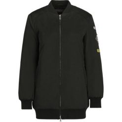 Kurtka bomber Trussardi Jeans Long Bomber Regular Fit Satin 56S00303. Czarne kurtki damskie Trussardi Jeans, s, bez wzorów, z poliesteru, bez kaptura. W wyprzedaży za 509,00 zł.