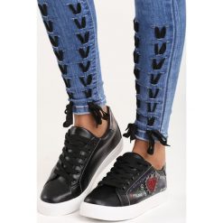 Buty sportowe męskie: Czarne Buty Sportowe Go On