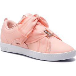 Sneakersy PUMA - Smash Wns Buckle 368081 05 Peach Bud/Bright Peach. Różowe sneakersy damskie Puma, ze skóry ekologicznej. W wyprzedaży za 169,99 zł.