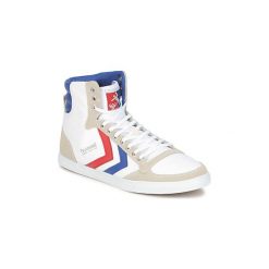 Buty Hummel TEN STAR HIGH CANVAS. Białe trampki i tenisówki damskie Hummel, bez wzorów, retro, bez zapięcia. Za 263,20 zł.