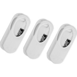 Zestaw 3 par stopek męskich VANS - Classic Super No VN000XTTWHT r. 42,5-47 White. Białe skarpetki męskie Vans, bez wzorów, z elastanu. Za 59,00 zł.