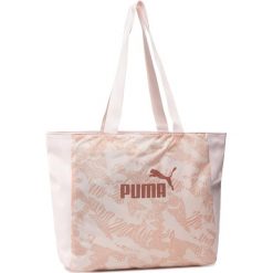 Torebka PUMA - Core Up Large Shopper 076971 02 Rosewater. Różowe torby damskie na zakupy Puma, bez wzorów, ze skóry ekologicznej, klasyczne, bez dodatków. Za 149,99 zł.