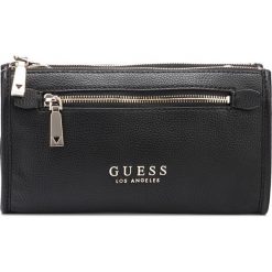Guess Lias Cross body bag Czarny. Czarne torebki klasyczne damskie Guess, w paski, z poliesteru, bez dodatków. Za 478,95 zł.