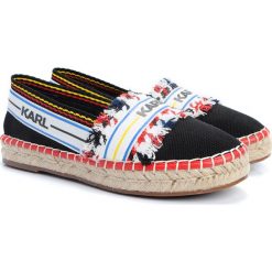Karl Lagerfeld Espadryle "Kamini". Espadryle damskie KARL LAGERFELD, ze skóry. Za 549,00 zł.