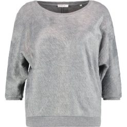 Swetry klasyczne damskie: Opus GAELA Sweter slate grey melange