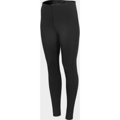 Legginsy treningowe damskie SPDF605 - głęboka czerń - Outhorn. Spodnie damskie Outhorn, bez wzorów, z podwyższonym stanem, na fitness i siłownię. Za 99,99 zł.