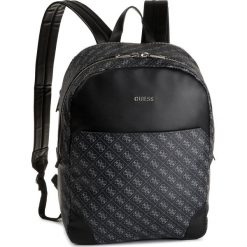 Plecak GUESS - Manhattan Logo HM6770 POL94 BLA. Czarne torby męskie skórzane Guess, z aplikacjami, ze skóry ekologicznej. W wyprzedaży za 419,00 zł.