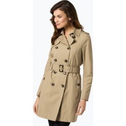 Marie Lund - Płaszcz damski, beżowy. Brązowe płaszcze damskie Marie Lund, bez wzorów, eleganckie. Za 549,95 zł.