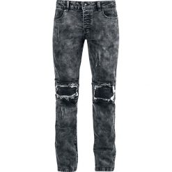 Rock Rebel by EMP Pete Jeansy szary. Szare spodnie męskie Rock Rebel by EMP, na co dzień, s, bez wzorów, z jeansu, klasyczne, długie. Za 244,90 zł.