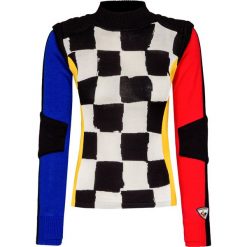 Sweter ROSSIGNOL SQUARI. Swetry damskie Rossignol, s, z aplikacjami, z wełny, bez rękawów, bez kaptura. Za 1200,00 zł.