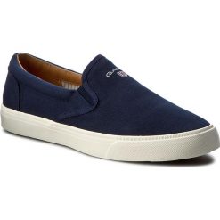 Tenisówki GANT - Hero 14678609 Marine G69. Niebieskie trampki męskie marki GANT, ze skóry. W wyprzedaży za 199,00 zł.