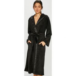 Dkny - Szlafrok. Szare szlafroki damskie marki DKNY, l, z dzianiny. Za 499,90 zł.