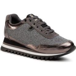 Sneakersy GIOSEPPO - Diekirch 56753 Pewter. Szare półbuty damskie Gioseppo, na co dzień, bez wzorów, ze skóry, bez obcasa, bez zapięcia. W wyprzedaży za 209,00 zł.