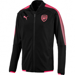 Kurtka sportowa "FC Arsenal" w kolorze czarnym. Czarne kurtki sportowe męskie Puma, m. W wyprzedaży za 159,95 zł.