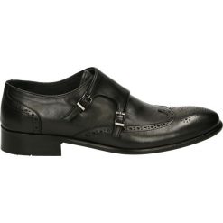 Mokasyny męskie: Mokasyny męskie – 6421366 BLACK
