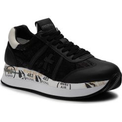 Sneakersy PREMIATA - Coony 1806 Black. Czarne półbuty damskie Premiata, ze skóry. Za 829,00 zł.