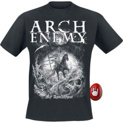 T-shirty męskie: Arch Enemy My Apocalypse T-Shirt czarny