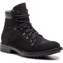 Kozaki GINO ROSSI - Ricky MTU149-289-0439-9999-F 99/99. Czarne buty zimowe męskie Gino Rossi, z materiału. W wyprzedaży za 419,00 zł.