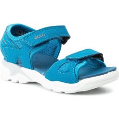 Sandały ECCO - Biom Raft 70064200335 Olympian Blue. Niebieskie sandały chłopięce ecco, z materiału. W wyprzedaży za 239,00 zł.