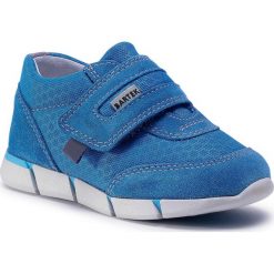 Sneakersy BARTEK - 71949-SAD Niebieski. Niebieskie trampki chłopięce Bartek, bez wzorów, ze skóry, na rzepy. Za 179,00 zł.