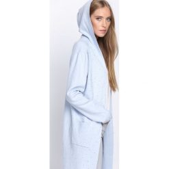 Niebieski Kardigan Silver Moon. Niebieskie kardigany damskie Born2be, l. Za 79,99 zł.