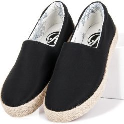 Tomsy damskie: Czarne espadryle KAYDENCE