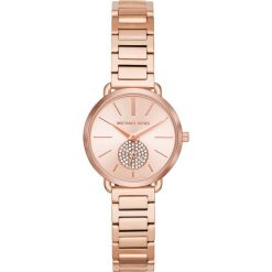 Zegarek MICHAEL KORS - Portia MK3839 Rose Gold/Rose Gold. Różowe zegarki damskie Michael Kors. Za 979,00 zł.