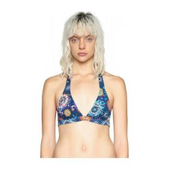 Desigual Góra Od Bikini L Ciemnoniebieski. Szare stroje kąpielowe damskie marki Desigual, l, bez wzorów. W wyprzedaży za 116,00 zł.