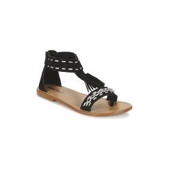 Sandały Minnetonka CAROLLES. Czarne sandały damskie marki Minnetonka. Za 244,30 zł.