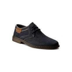 LASOCKI FOR MEN MI229-17510. Niebieskie półbuty męskie Lasocki For Men, bez wzorów, ze skóry, bez zapięcia. Za 179,99 zł.