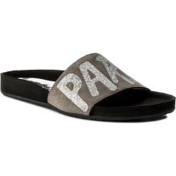 Klapki KARINO - 2467/002-P Szary. Szare klapki damskie marki Karino, ze skóry. W wyprzedaży za 159,00 zł.