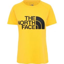 Koszulka The North Face Play Hard T93YHKLR0 - żółty. Żółte koszulki damskie The North Face, l, bez wzorów, bez kołnierzyka. Za 96,99 zł.