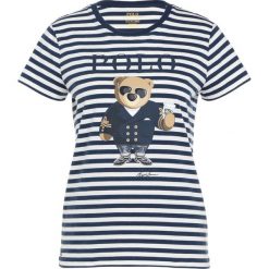 Bluzki, topy, tuniki: Polo Ralph Lauren Tshirt z nadrukiem navy/cream