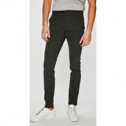 Tommy Hilfiger - Spodnie. Szare chinosy męskie TOMMY HILFIGER, z bawełny. Za 449,90 zł.