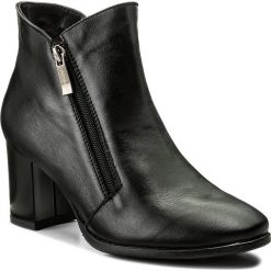 Botki damskie lity: Botki WASAK - 0484 Czarny