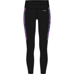 Hi-tec Spodnie damskie Lady Siba 1/1 Black/ Beetroot Purple Pattern r. L. Czarne spodnie sportowe damskie marki Hi-tec, l. Za 103,34 zł.