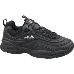 Fila ray low 1010561-12v buty sneakers, buty sportowe męskie czarne 44. Czarne buty sportowe męskie Fila, na lato, ze skóry, bez zapięcia. W wyprzedaży za 399,99 zł.